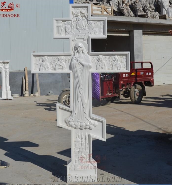 Santa Maria Cross Sculpture Furnishing Articles