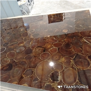 Transtones Factory Price Agate Stone Counter Decor