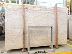 Turkey Golden Dragon Beige Marble Slab Wall Tile