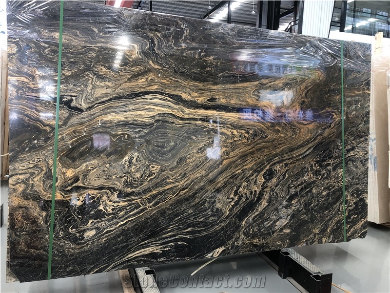 Van Gogh Marble Iran Multi-Colors Polished Slabs
