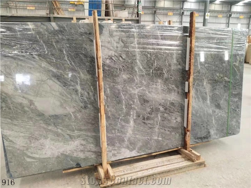 Vienna Grey Marble Slab Wall Floor Tiles