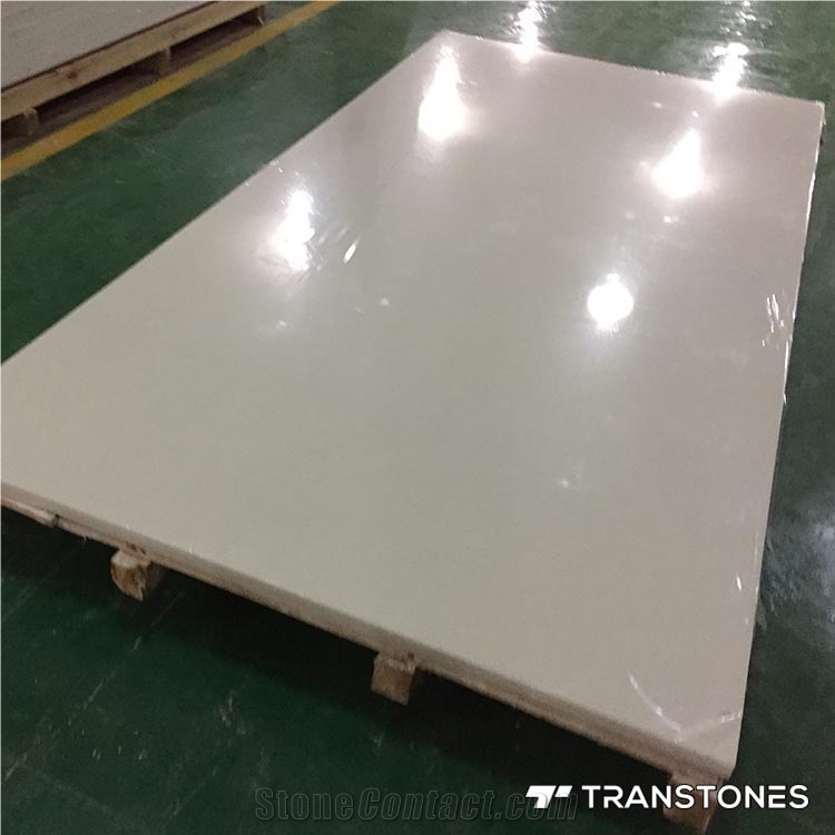 White Alabaster Wall Sheet Translucent Stone Slab