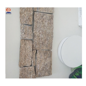 Cheap Yellow Color Natural Slate Cultured Stone