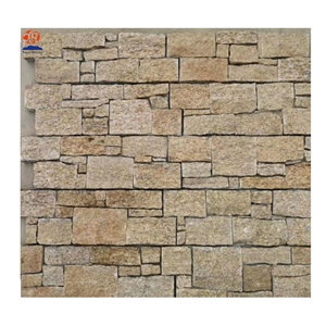 Cheap Yellow Color Natural Slate Cultured Stone