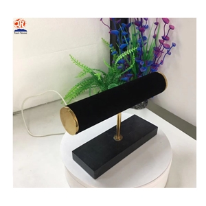 Fashion Black Marble Base and Watch Window Display