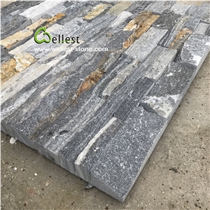 Blue and Rustic Slate Quartzite Wall Stone