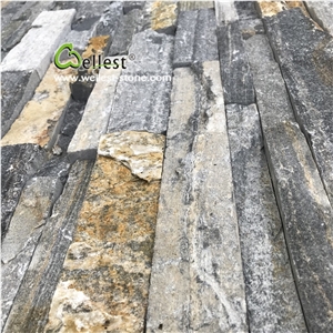 Blue and Rustic Slate Quartzite Wall Stone