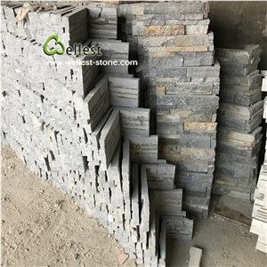 Blue and Rustic Slate Quartzite Wall Stone