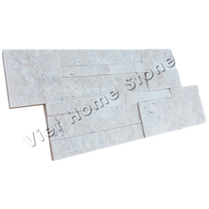 Mixed Chips Milky White Wall Cladding Panel