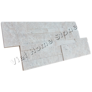 Mixed Chips Milky White Wall Cladding Panel