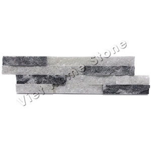 Mixed Color Marble Stacked Stone