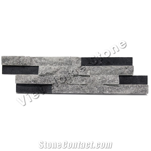 Mixed Color Marble Stacked Stone