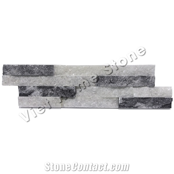 Mixed Color Marble Stacked Stone