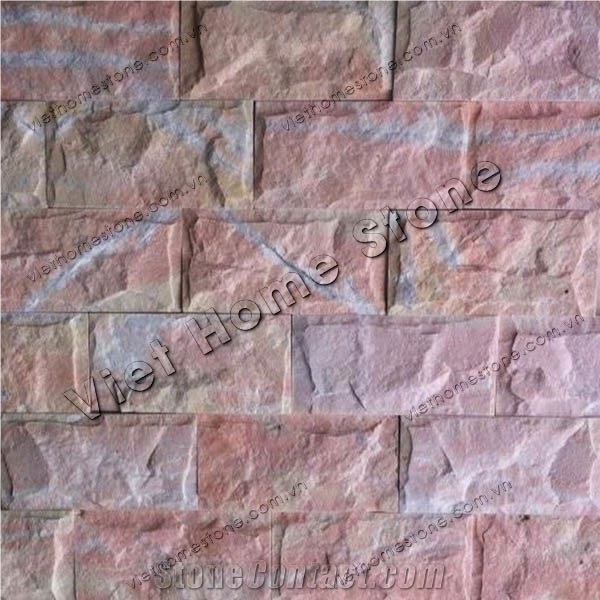 Mushroom Pink Marble Wall Cladding