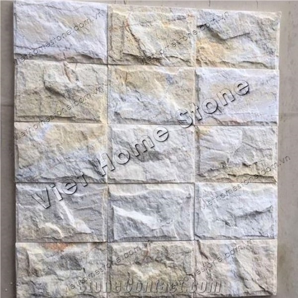 Mushroom Yellow Nghe an Marble Wall Cladding Panels