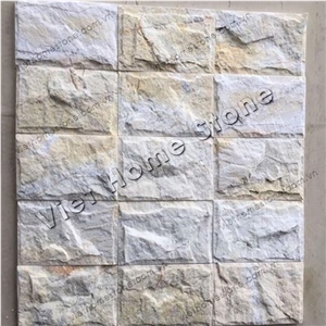 Mushroom Yellow Nghe an Marble Wall Cladding Panels