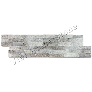 Split Multicolor Marble Wall Cladding Panel