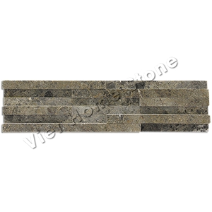 Split Multicolor Marble Wall Cladding Panel