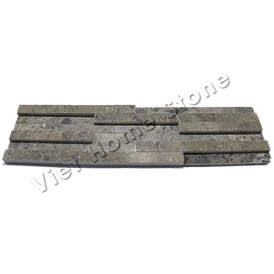 Split Multicolor Marble Wall Cladding Panel