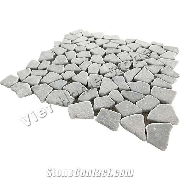 Tumbled Pebble Mosaic Flooring