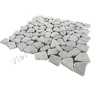 Tumbled Pebble Mosaic Flooring