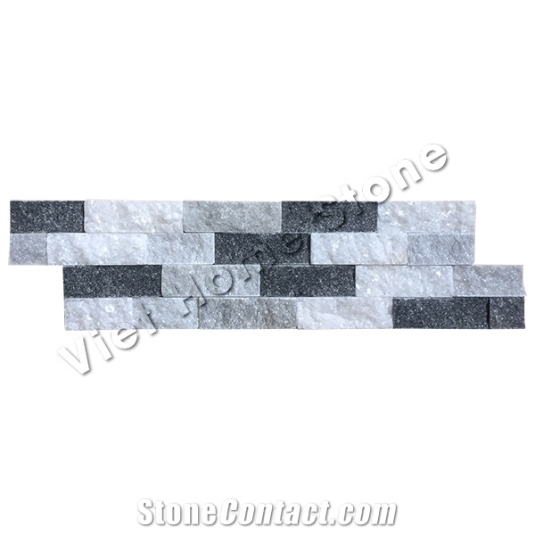 Vietnam Mixed 3 Colors Marble Stacked Stone