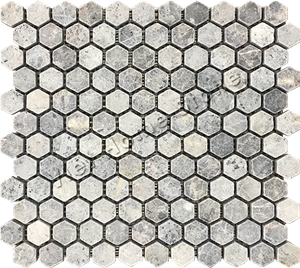 Vietnam Multicolor Marble Mosaic Tile