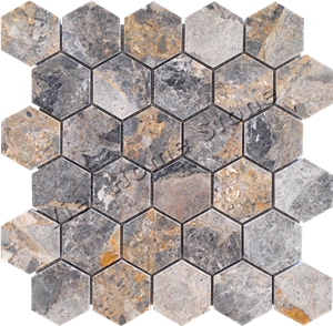 Vietnam Multicolor Marble Mosaic Tile