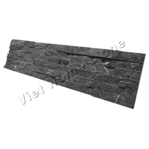 Vietnam Polished Pure Black Marble Ledge Stone