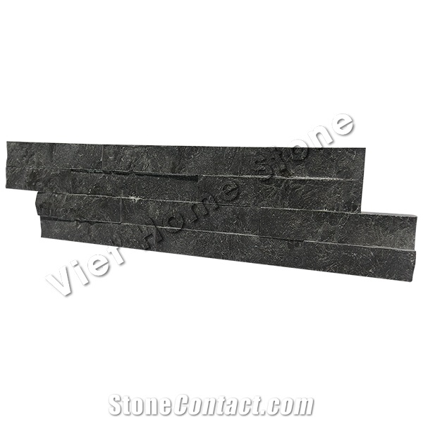 Vietnam Polished Pure Black Marble Ledge Stone