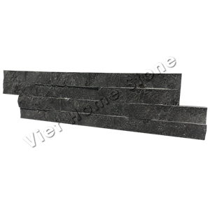Vietnam Polished Pure Black Marble Ledge Stone