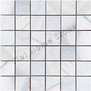 Vietnam Polished Pure White Mosaic Tile