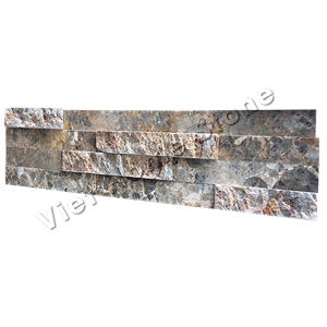 Vietnam Split Multicolor Marble Wall Cladding
