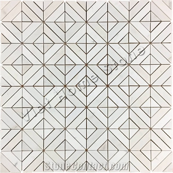 White Marble Mosaic Tile