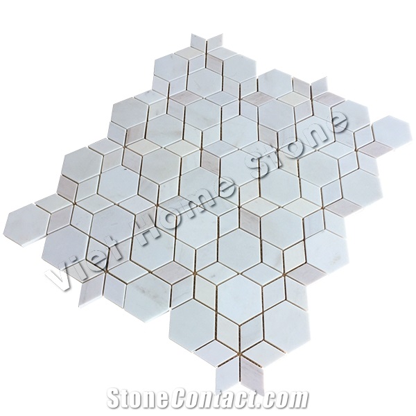White Marble Mosaic Tile