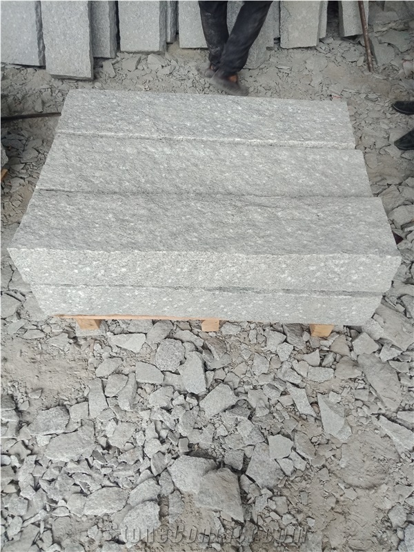 G603 Sesame White Rough Picked Pineappled Kerb