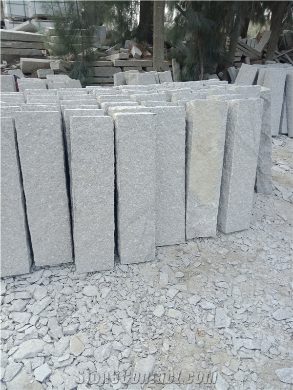 G603 Sesame White Rough Picked Pineappled Kerb