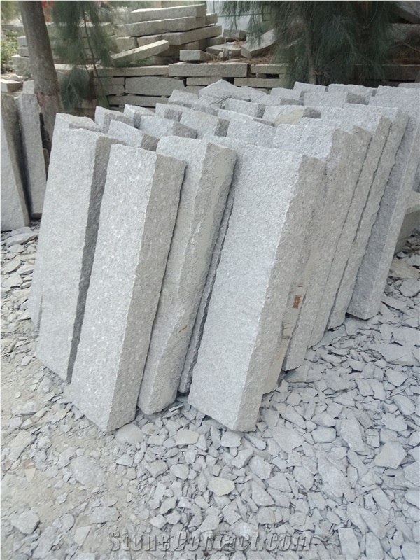 G603 Sesame White Rough Picked Pineappled Kerb