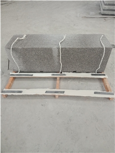 G617 Rose Well Pink Flamed Paving Kerbstone