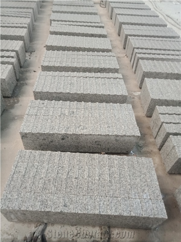 G655 Hazel White Granite Flamed Paving Stone