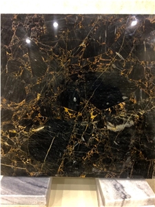 Black Marchal Marble, Cubism, Black Marshal Marble Slabs