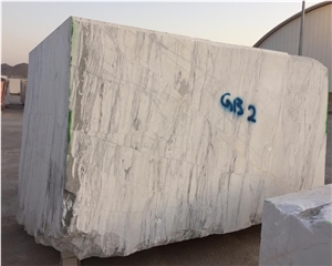 Persian Scato White Marble Block