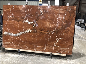 Amazonas Red Marble Slabs