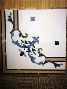 Blue Mosaic Medallions Flooring Decorative Tiles Blue Mosaic Medallions Flooring Decorative Tiles