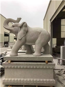 Cemetery Square Memorial Park Elephant Sculptures