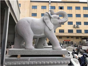 Cemetery Square Memorial Park Elephant Sculptures