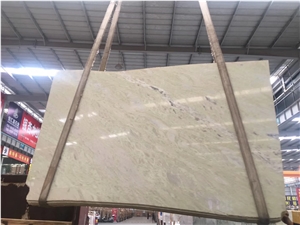 Changbai Blue Danube Marble River White Jade Slab