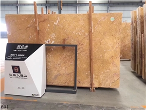 China Kellen Gold Marble Kellen Golden Slab Vanity