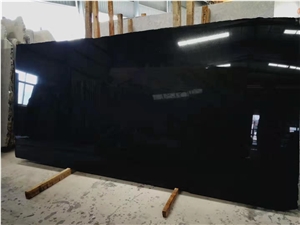 China Shanxi Absolute Black Granite Slabs For Flooring