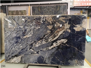 Dream Sapphire Blue Marble Azul Cristal Wall Panel